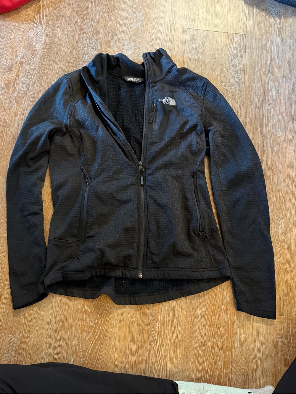 The North Face Women's Black Full-Zip Hoodie Jacket